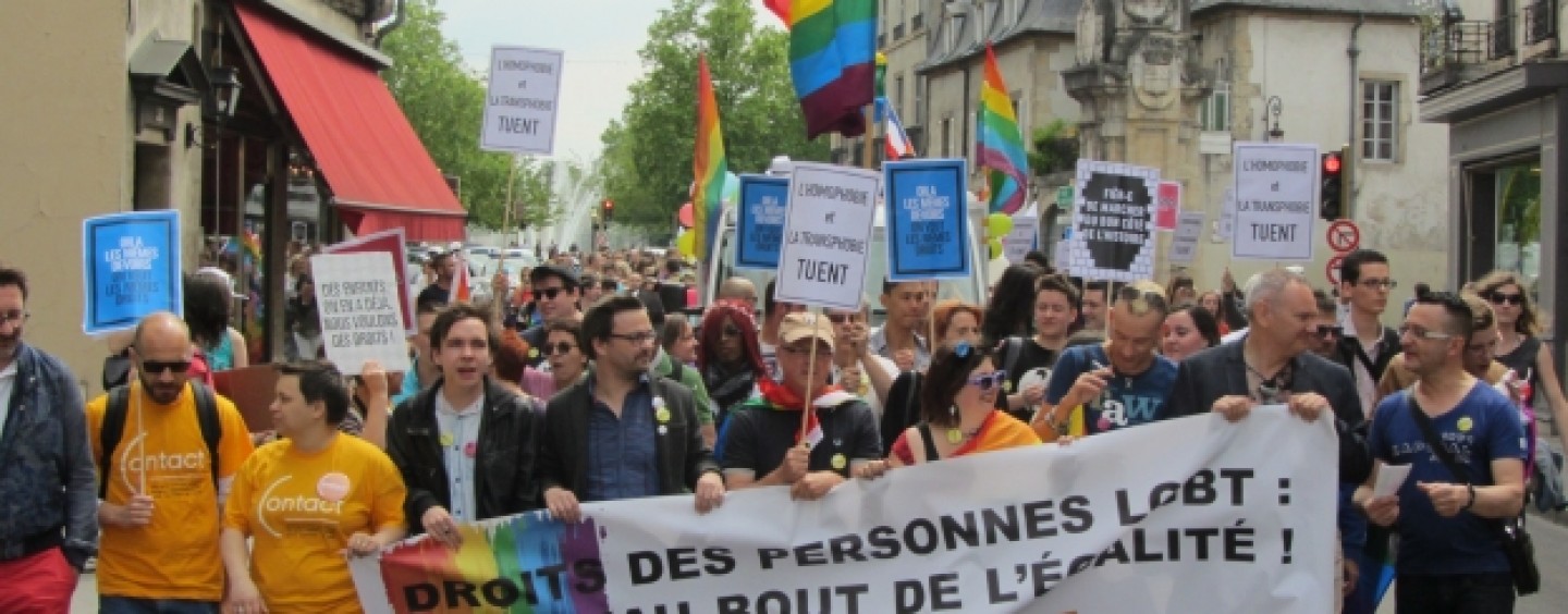 600 personnes à la Gay Pride de Dijon