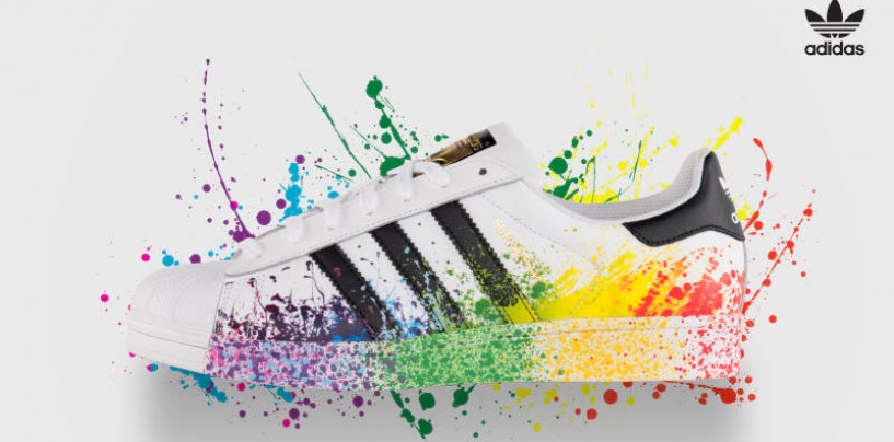Des chaussures gay signés Adidas