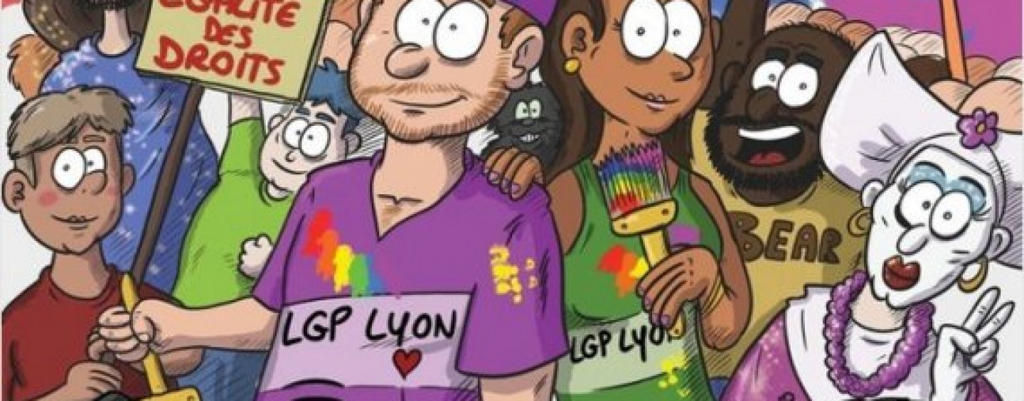 L’affiche de la Gay Pride de Lyon 2016 fait réagir!