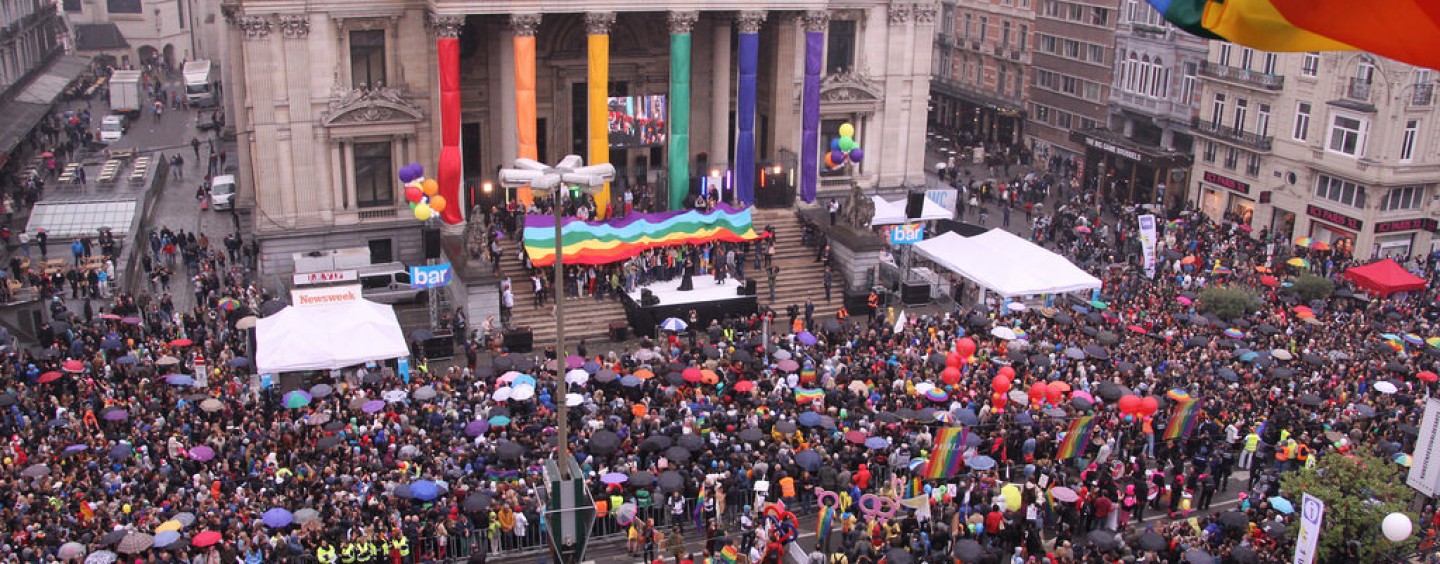 Dans un mois commence la Gay Pride de Bruxelles