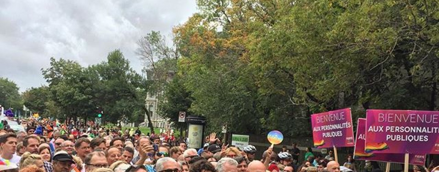 Gay Pride de Montréal 2016 : Justin Trudeau y était
