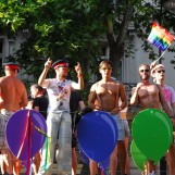 Parcours de la Gay Pride de Paris 2018