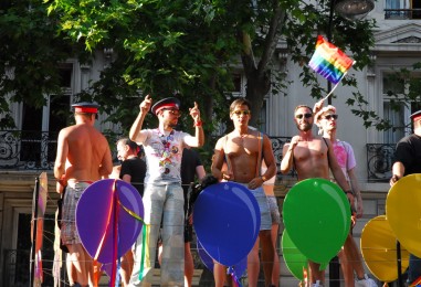 Parcours de la Gay Pride de Paris 2018