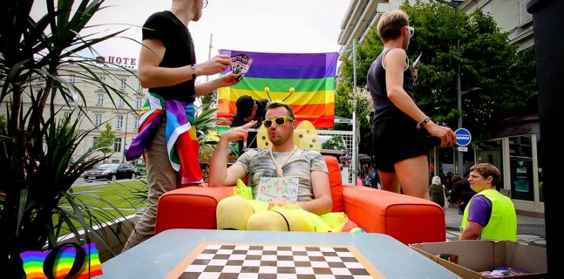 Parcours de la Gay Pride d’Angers 2018