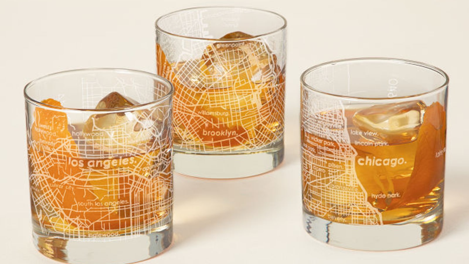 Lunettes de carte urbaine