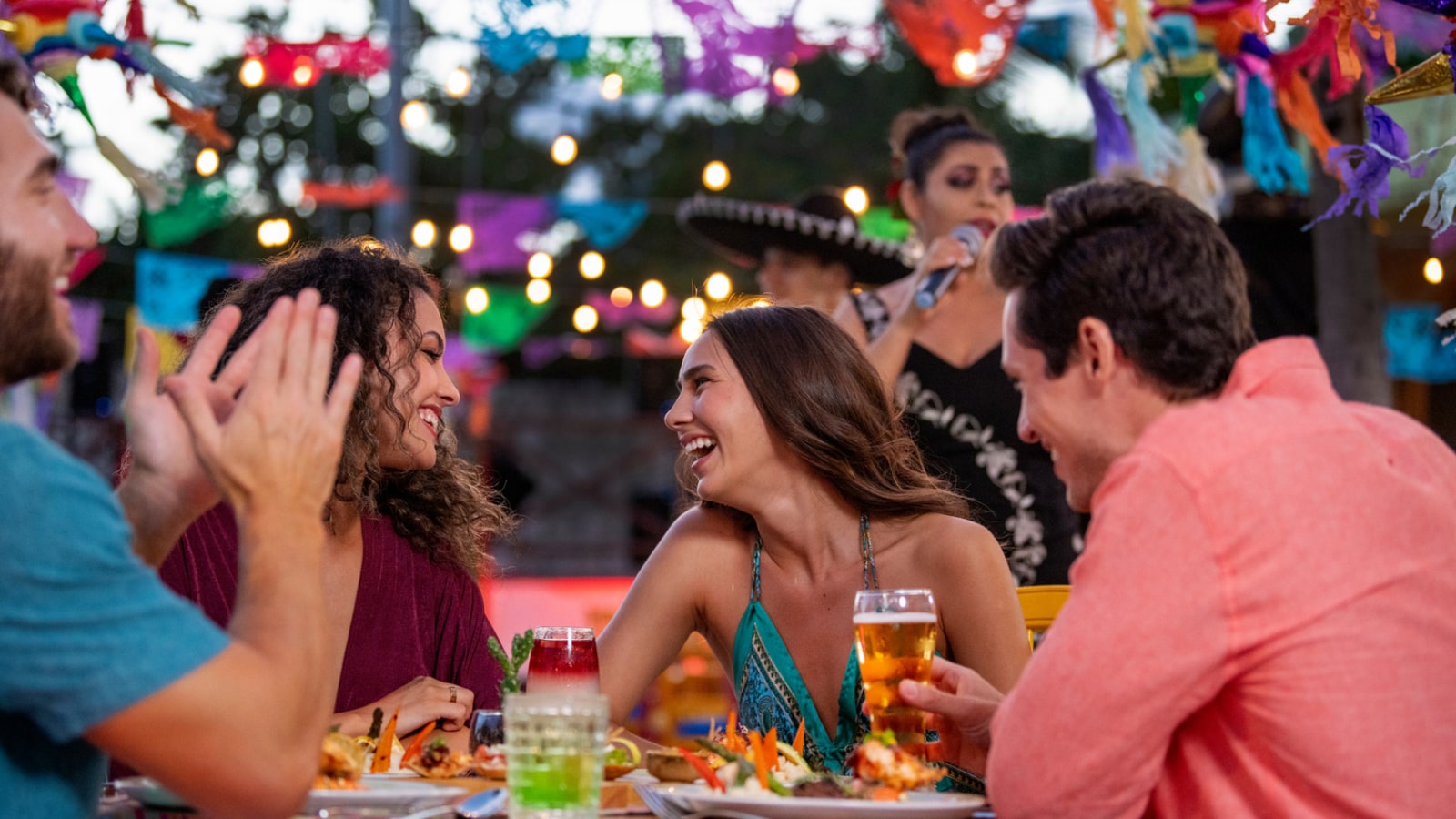 Les filles de Playa del Carmen s'amusent