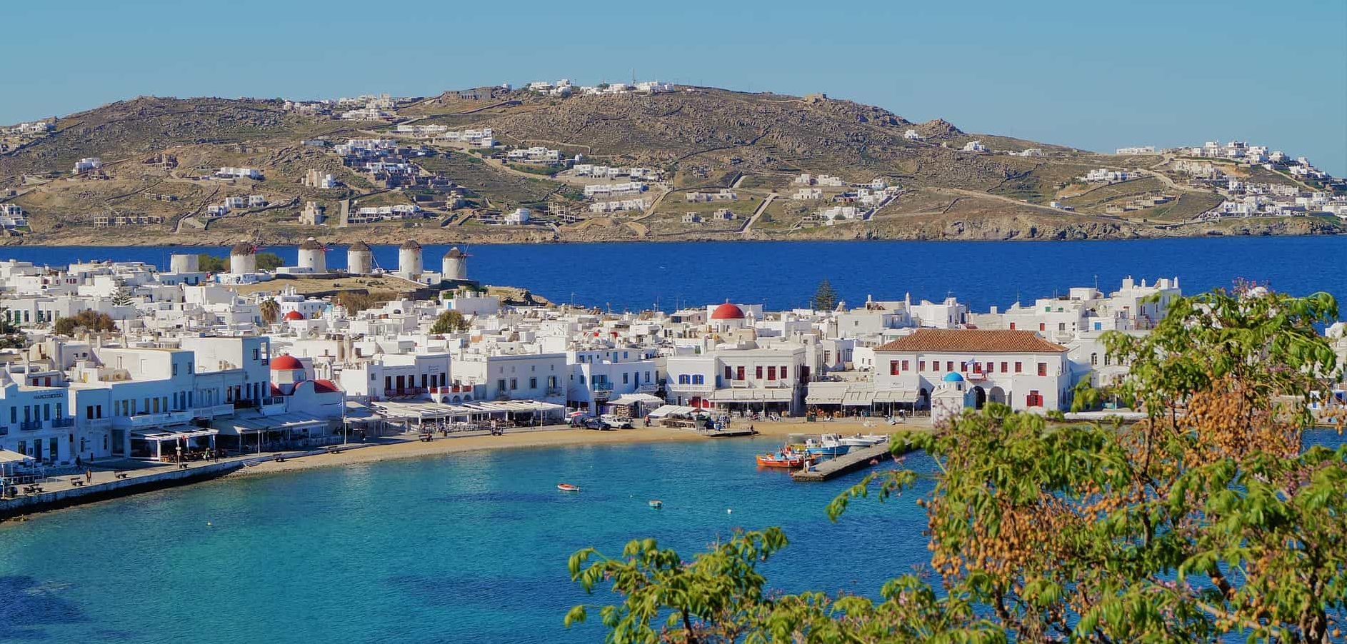 La ville de Myconos