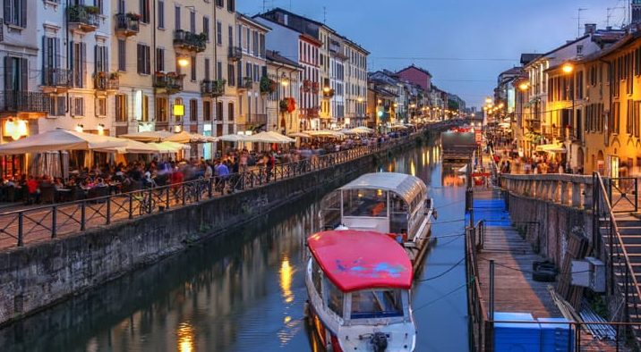 Milan la nuit
