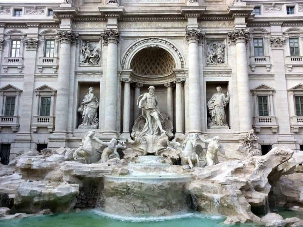La fontaine de Trévi