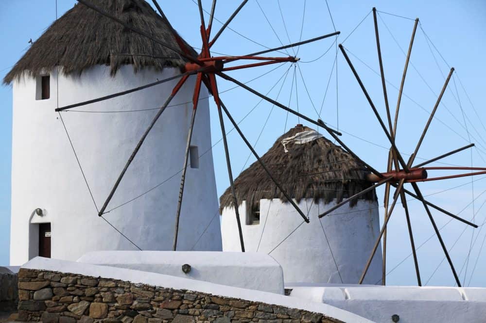 Moulins à vent de Mykonos