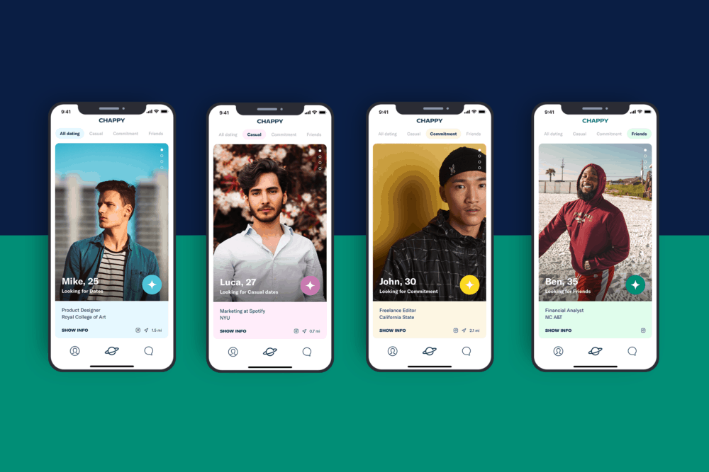 L'application de relations gays Chappy dispose désormais d'un mode Ami