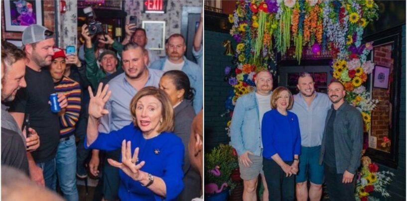 Nancy Pelosi fait une visite surprise au Little Gay Pub de DC en hommage à la communauté LGBTQ+