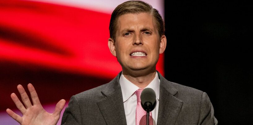 Eric Trump lance une crise sur les réseaux sociaux suite à la décision des juges dans une affaire de fraude