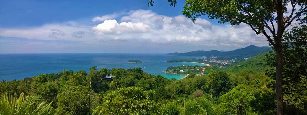 Kata Beach View Point Phuket novembre 2015