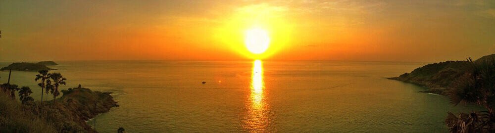 Cap Promthep au coucher du soleil pris en novembre 2015