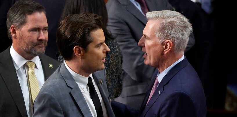L’homophobe Matt Gaetz cherche une alliance démocratique pour évincer McCarthy au milieu du drame de la fermeture : rapport
