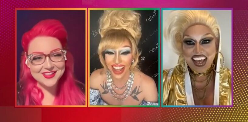 Vicki Vivacious et Michael Marouli de DRUK parlent d’être les meilleurs amis avant le spectacle