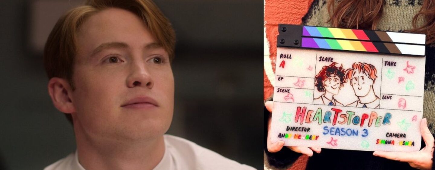Twitter gay réagit au tournage de « Heartstopper » S3 de Kit Connor torse nu