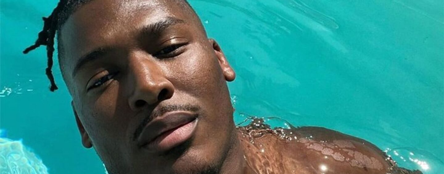 L’ancienne star de la NFL et icône bi, RK Russell, trouve son rythme