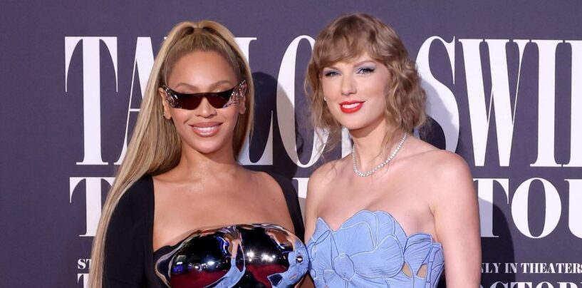 This is Not A Drill Beyoncé a assisté à la première du film « Eras Tour » de Taylor Swift