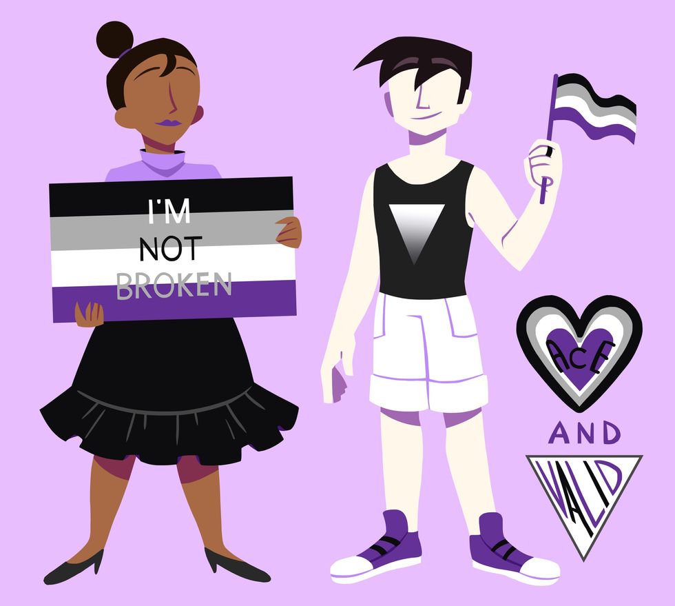dessin animé asexué
