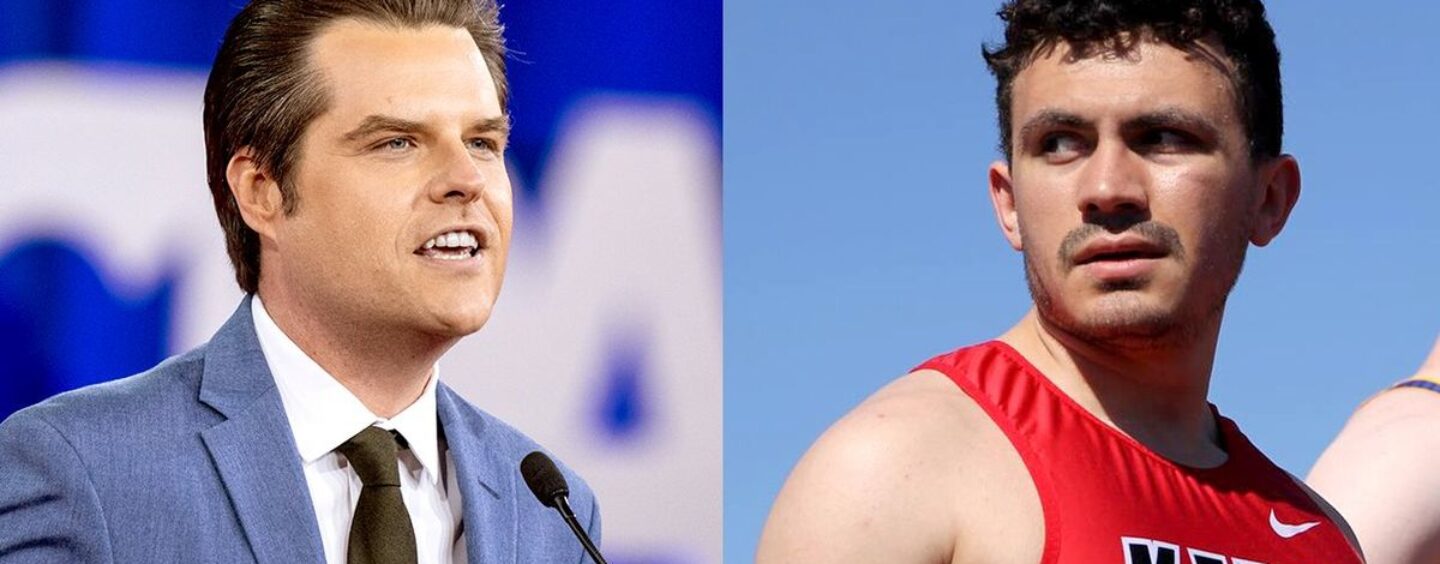 Un athlète universitaire plaide coupable d’avoir menacé de tuer Matt Gaetz pour cause de droits LGBTQ+