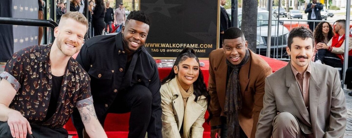 Pentatonix parle de la star du Hollywood Walk of Fame et de « The Masked Singer »