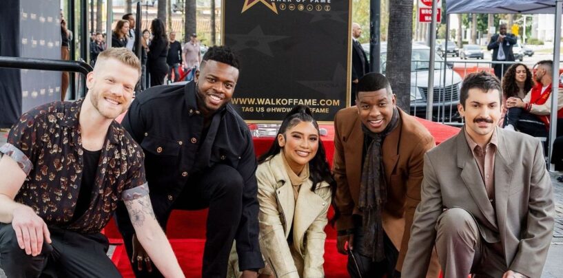Pentatonix parle de la star du Hollywood Walk of Fame et de « The Masked Singer »