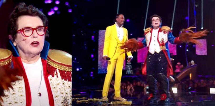 Billie Jean King révélée comme la chanteuse masquée Royal Hen