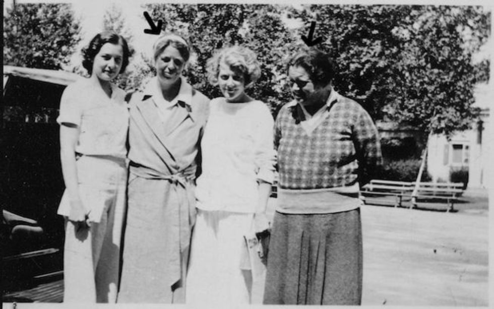 Eleanor Roosevelt et Lorena Hickok