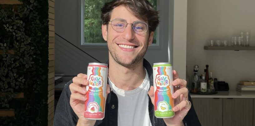 Spencer Hoddeson sait que vous avez soif et est là pour vous désaltérer avec son « eau gay »