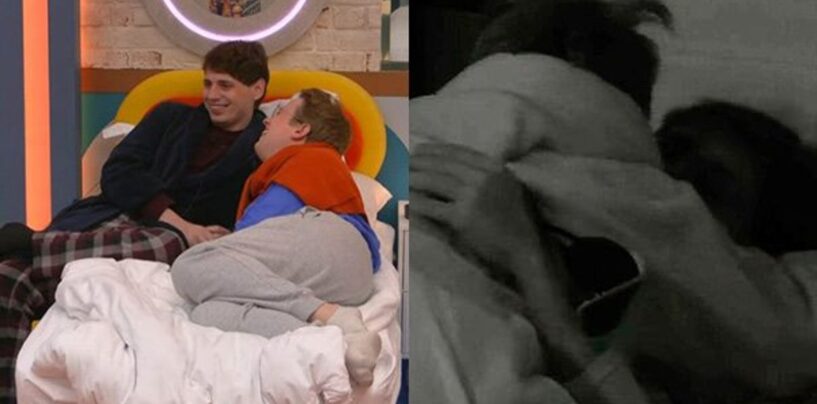 Le couple gay préféré des fans de Big Brother UK partage un premier baiser sournois