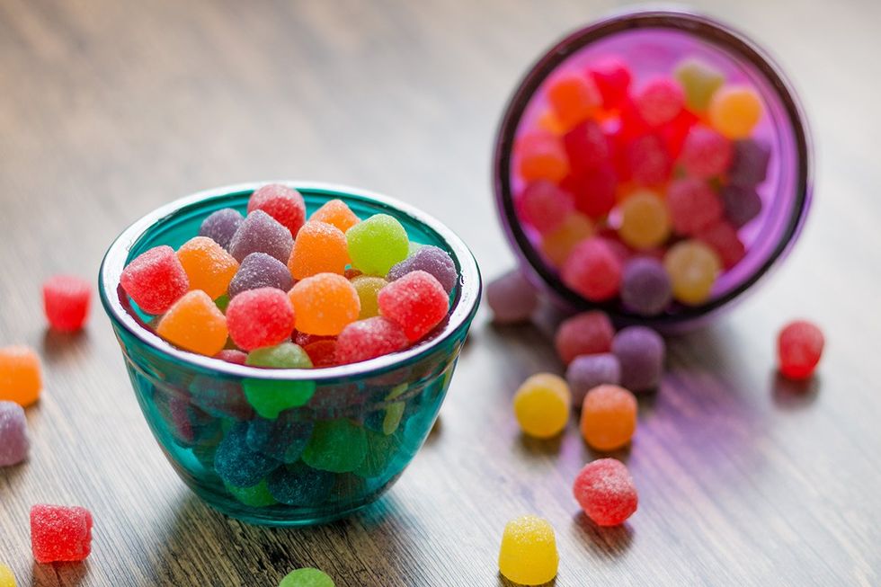 jujubes dans un bol