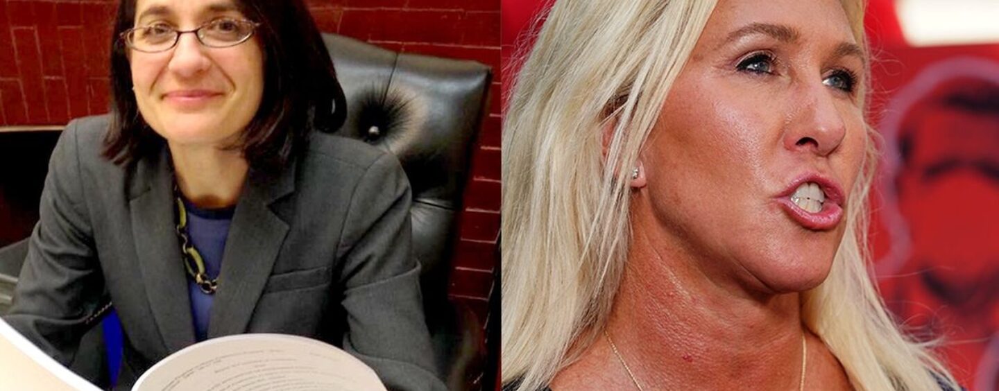 Regardez la représentante lesbienne Becca Balint dénoncer l’homophobe Marjorie Taylor Greene sur le sol de la maison