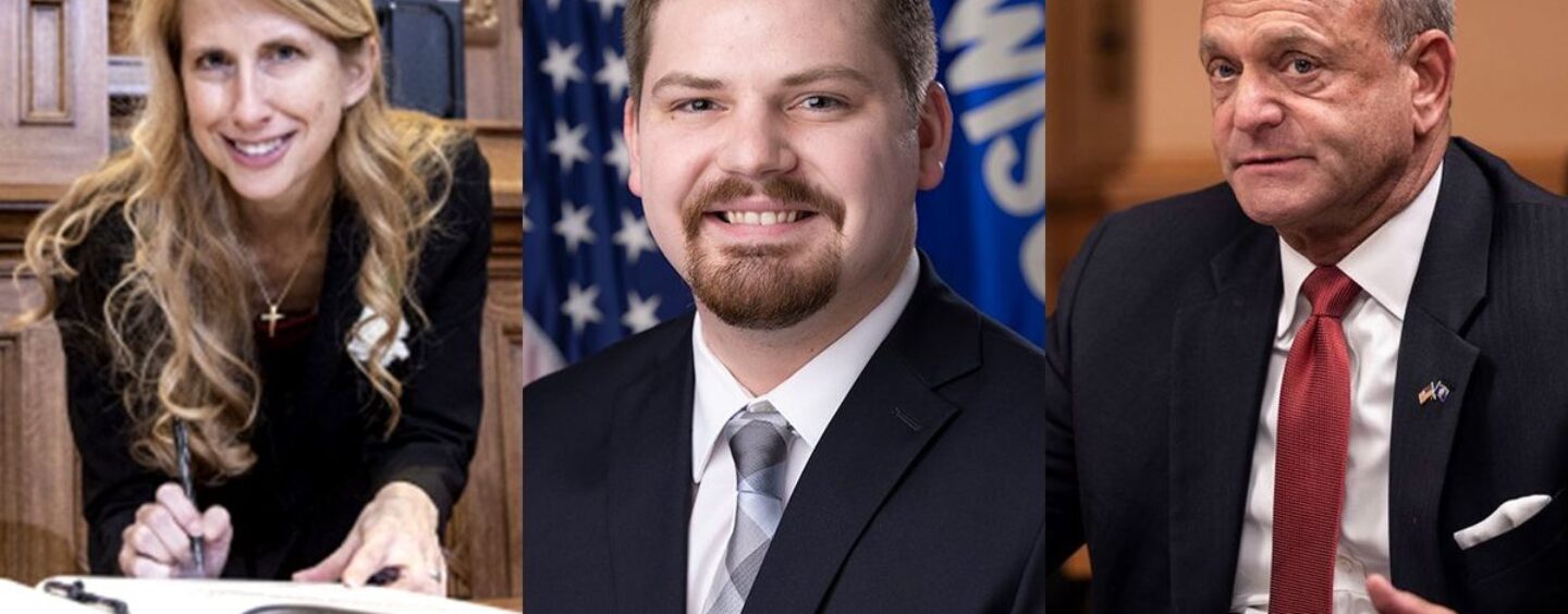 Les législateurs du Wisconsin repérés lors d’un rassemblement d’extrême droite par des gays contre les toiletteurs