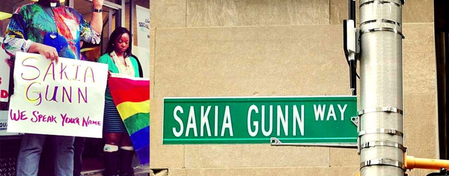Newark Street renommée en l’honneur de Sakia Gunn, une adolescente lesbienne tuée dans un crime haineux