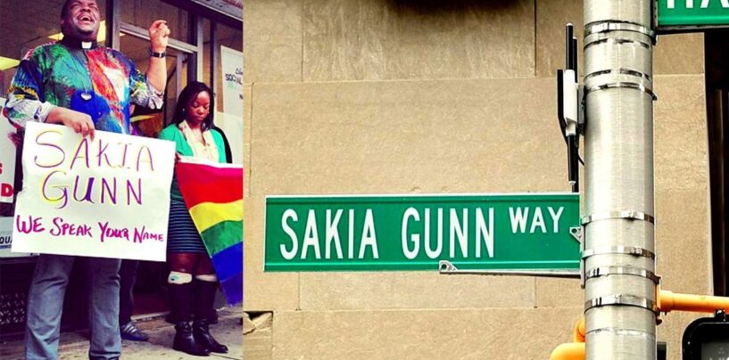 Newark Street renommée en l’honneur de Sakia Gunn, une adolescente lesbienne tuée dans un crime haineux