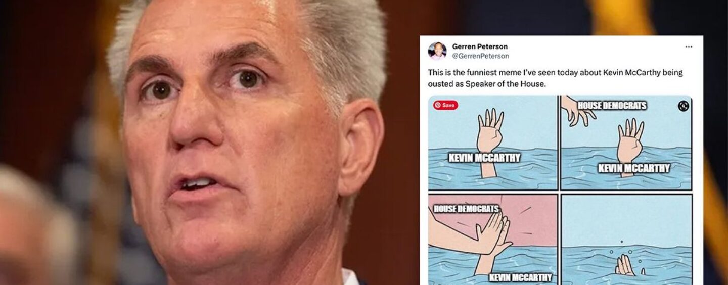 Les mèmes sur le retrait de Kevin McCarthy sont brutaux et nous ne pouvons pas arrêter de rire