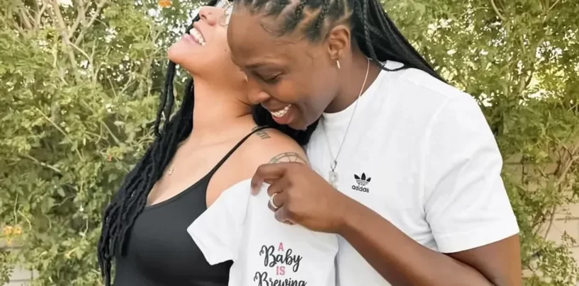 Bébé WNBA en route !  Chelsea et Tipesa Gray attendent