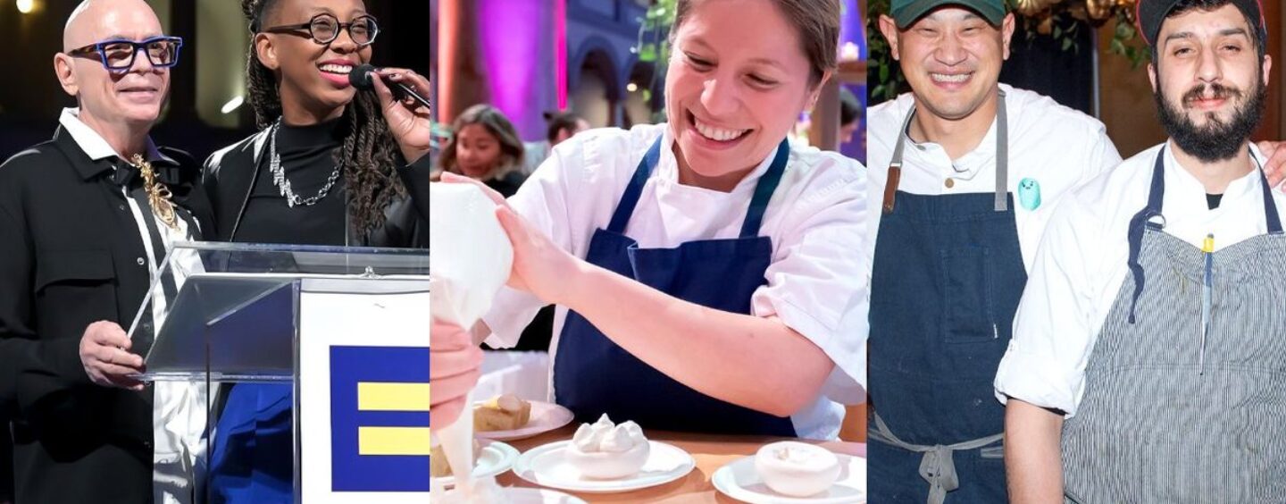 ​17 photos de la savoureuse solidarité LGBTQ+ lors de l’événement Chefs for Equality du HRC