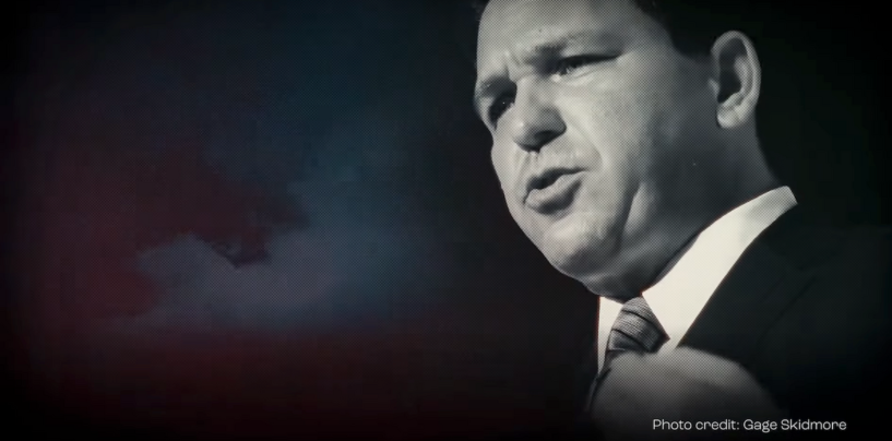 Ron DeSantis critiqué par le groupe de défense des droits LGBTQ+ de Floride dans le cadre d’une campagne publicitaire épique