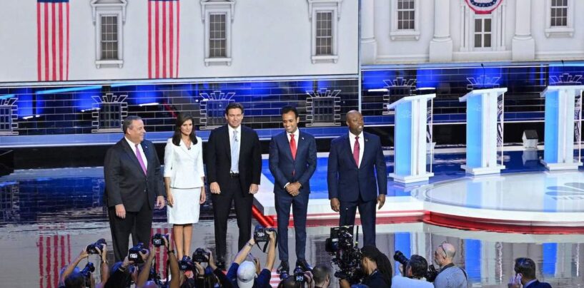 Le débat du GOP se concentre sur les guerres, l’économie et l’avortement – ​​mais il y a une fouille anti-trans