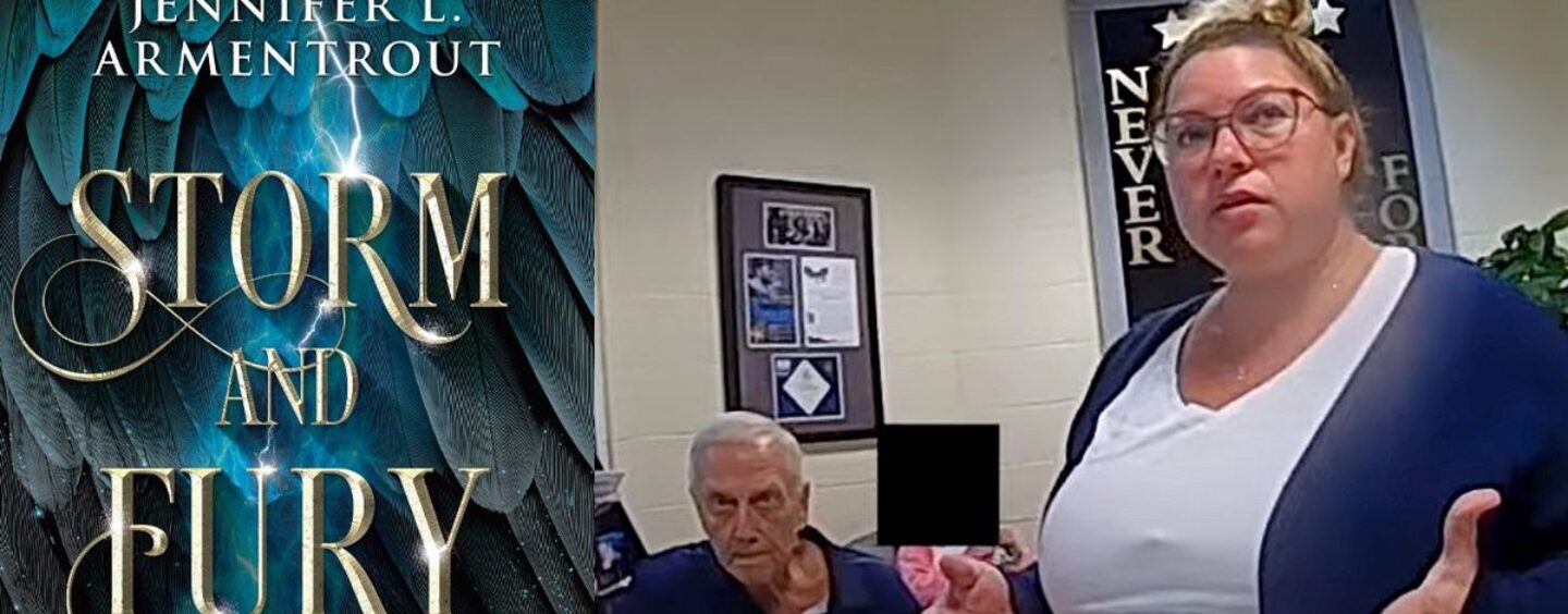 Regardez les membres de Florida Moms for Liberty tenter de dénoncer les bibliothécaires à la police à cause d’un roman YA
