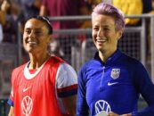 « Je m’en vais si fier » : les légendes du football américain Megan Rapinoe et Ali Krieger disputent la dernière finale