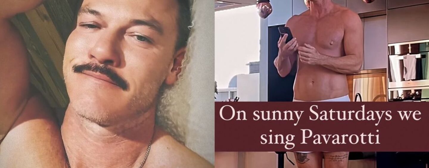 Regardez Luke Evans chanter de l’opéra dans ses sous-vêtements et s’évanouir