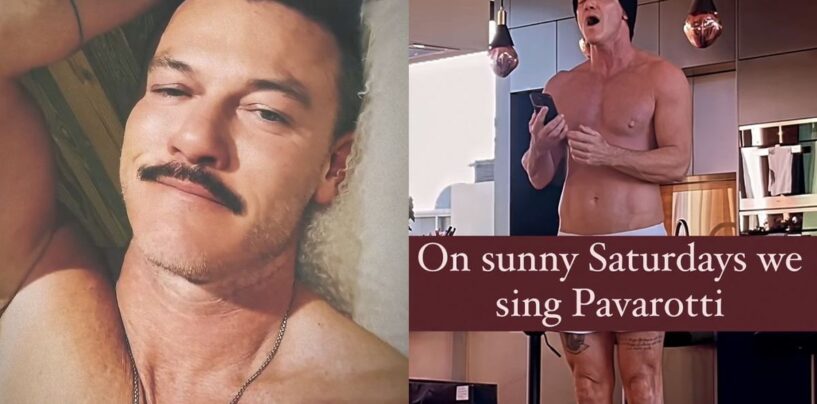 Regardez Luke Evans chanter de l’opéra dans ses sous-vêtements et s’évanouir