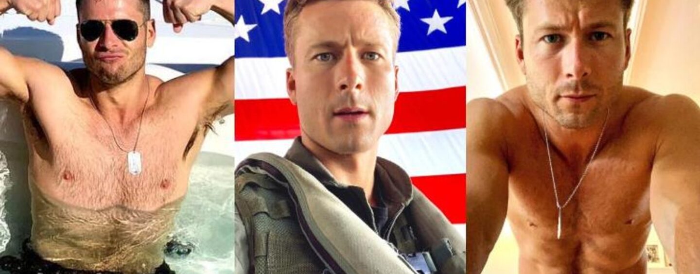 25 photos torrides de Glen Powell pour le célébrer en montrant leurs joues