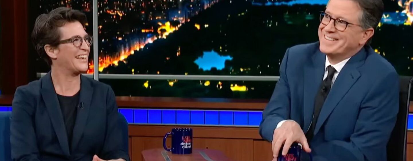 Rachel Maddow sur le président Mike Johnson, Donald Trump et la démocratie sur « Colbert »