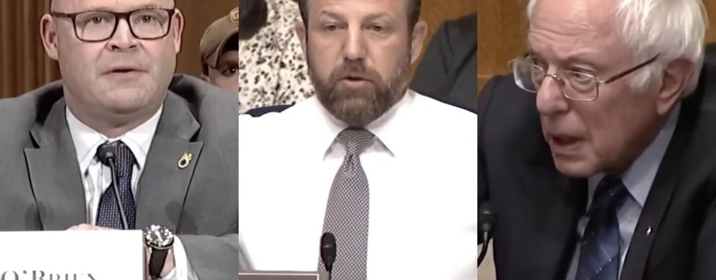 Regardez ce sénateur républicain agir comme un enfant et être scolarisé comme un enfant par le sénateur Bernie Sanders