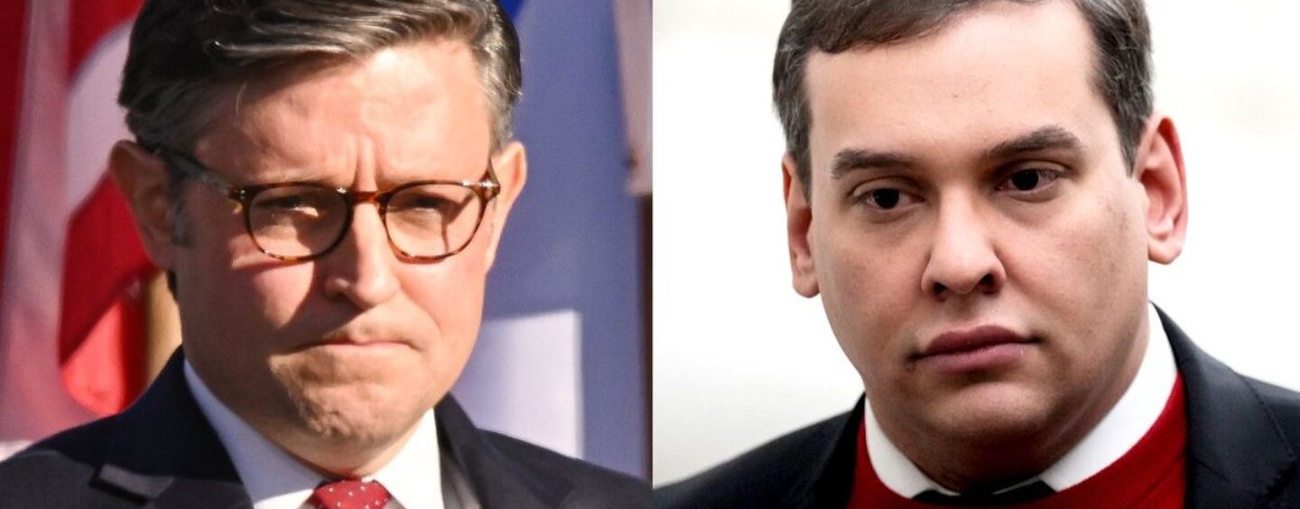 Mike Johnson dit qu’il a parlé avec George Santos du scandale éthique à Thanksgiving